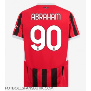 AC Milan Tammy Abraham #90 Replika Hemmatröja 2024-25 Kortärmad